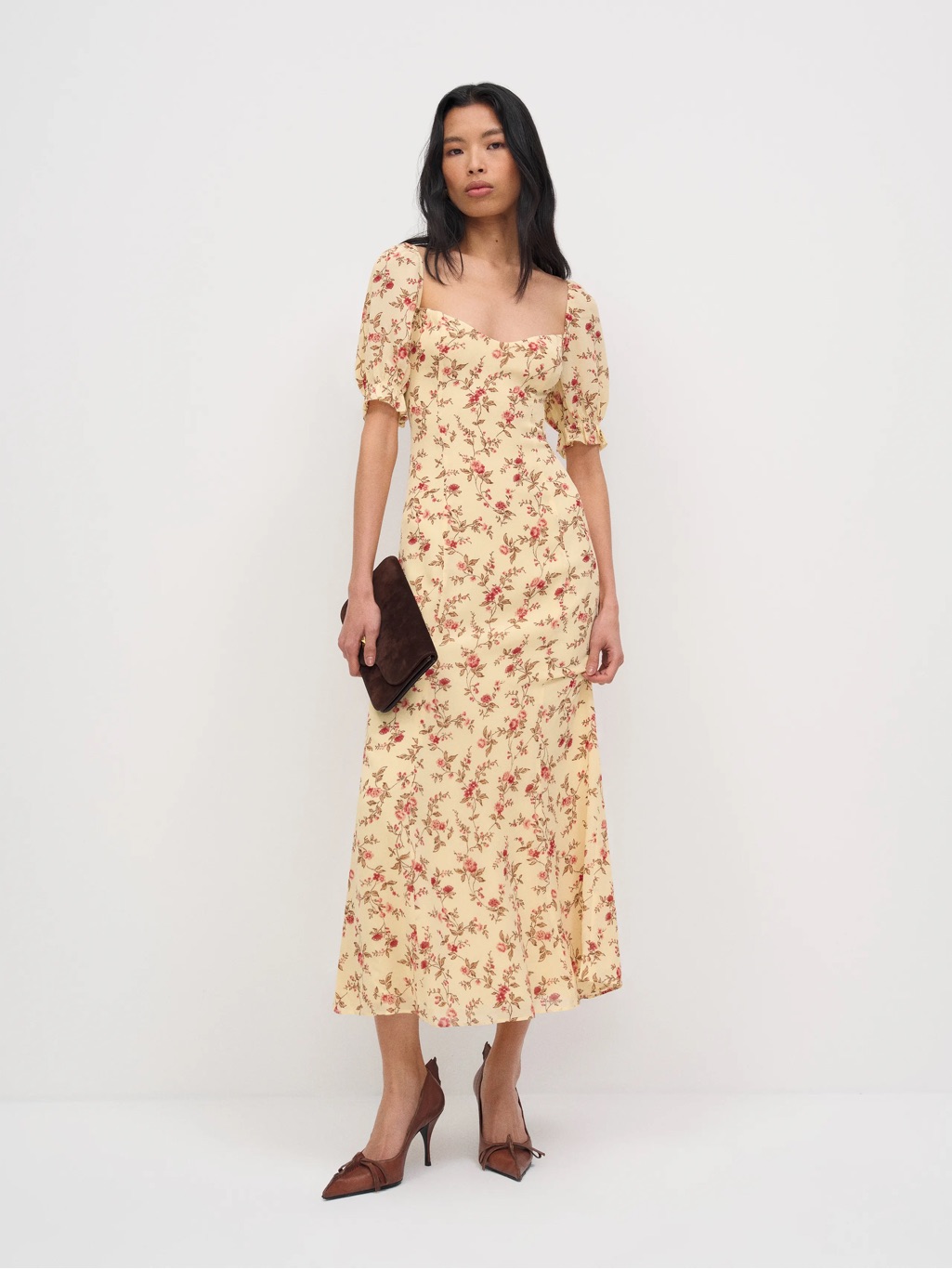 Reformation Gloria Dress In Wistful Size 2